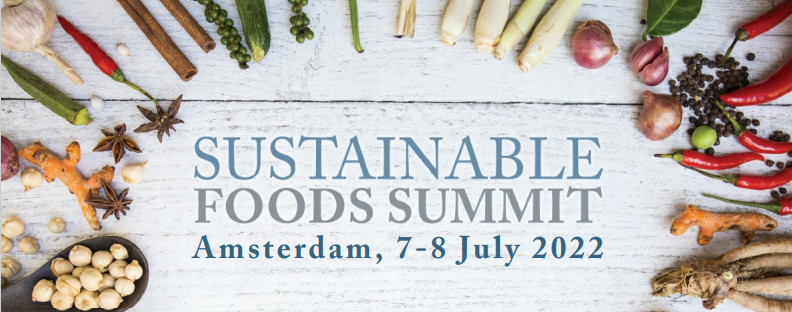Sustainable Foods Summit Europe: 7-8 Luglio 2022 (Amsterdam)